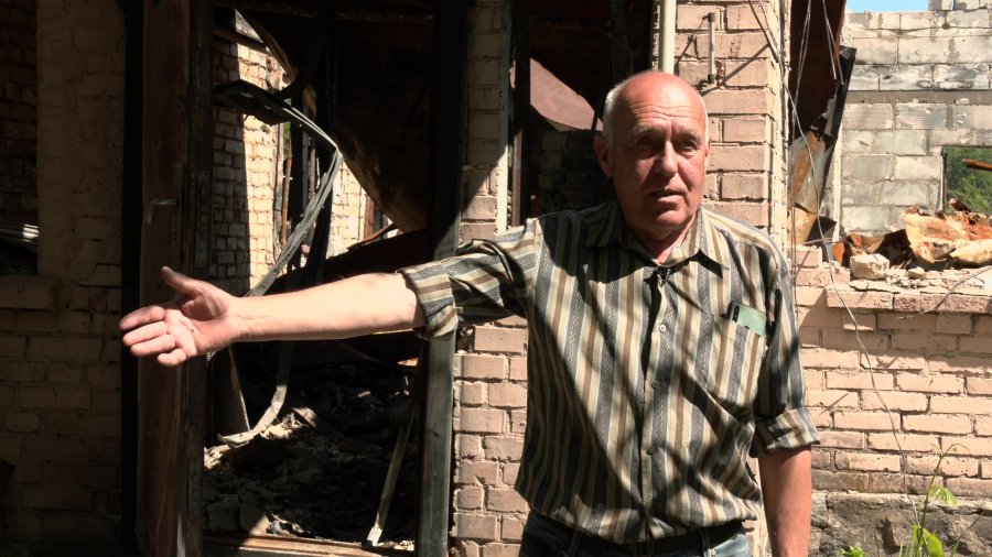 «Сашка та Василя Васильовича вбило при обстрілі, а Славка й Миколу застрелили росіяни», – житель села Мощун