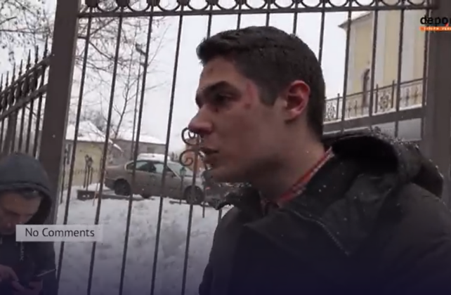 Побиття активіста в залі суду. УГСПЛ оскаржує бездіяльність держави до ЄСПЛ